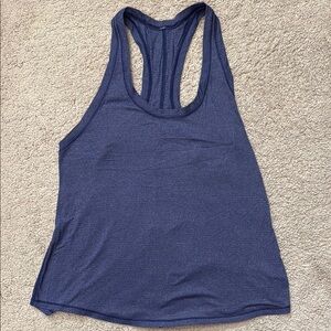 Lululemon Women's Blue Racerback Tank Top